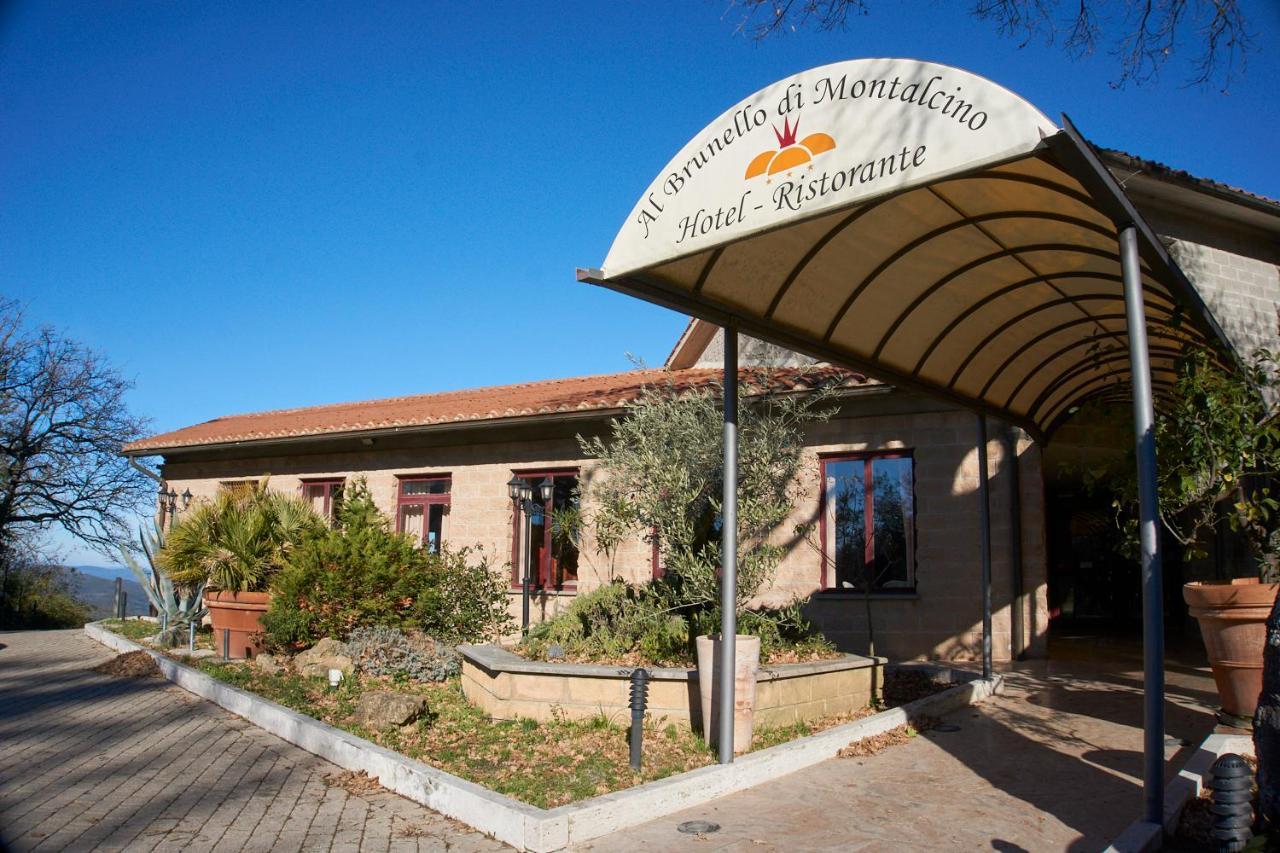 Hotel Ristorante Al Brunello Di Montalcino Exteriör bild