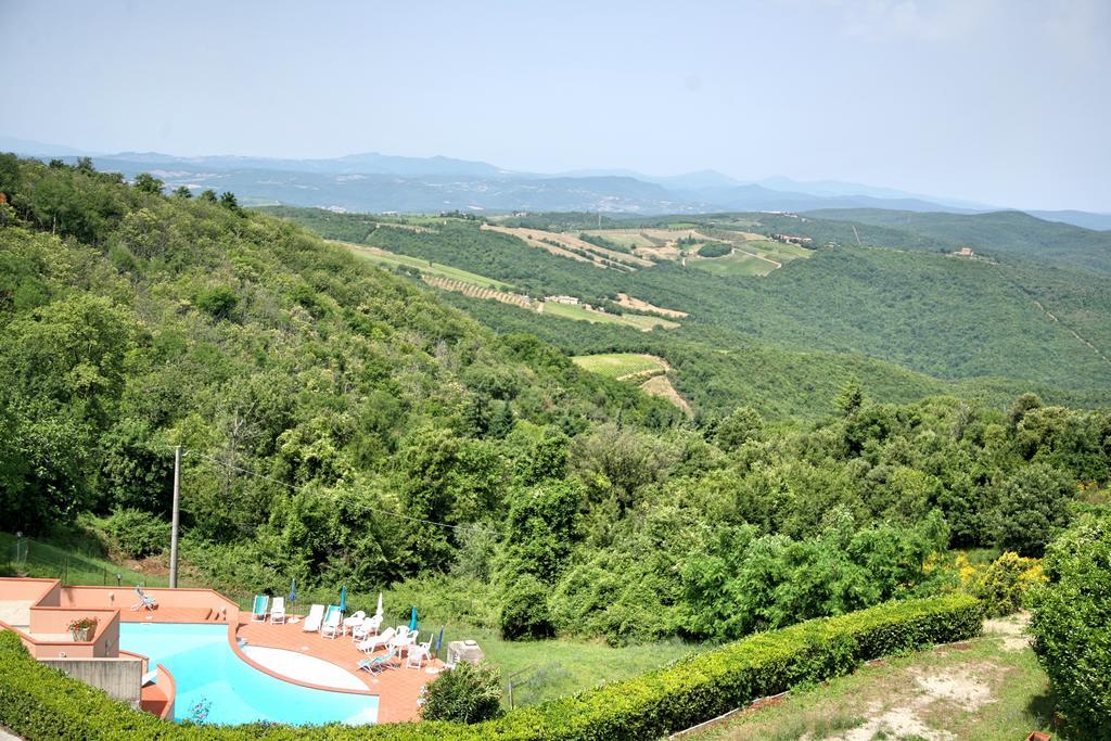 Hotel Ristorante Al Brunello Di Montalcino Exteriör bild