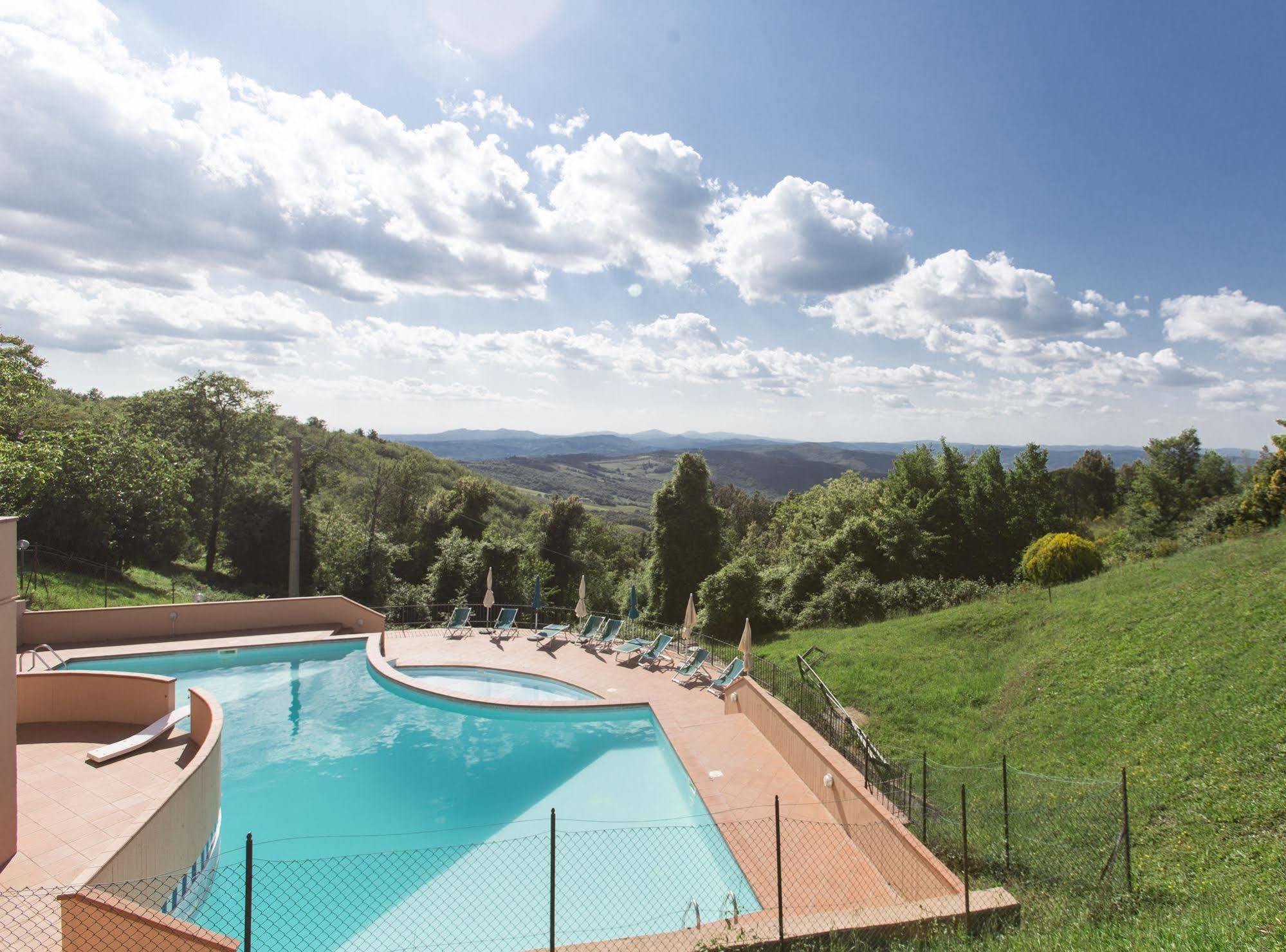 Hotel Ristorante Al Brunello Di Montalcino Exteriör bild
